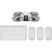 DJI Neo - Combo de tres baterv?as, mini dron 4K UHD cv°mara autv=nomo para adultos con seguimiento d
