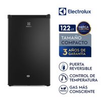 Frigobar Electrolux 122L Efficient Negro (ERA12D2P5AB)