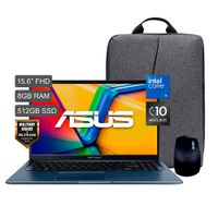 Laptop ASUS Vivobook 15 X1504VA-BQ4454W 15.6'' Intel core 5-120U 8GB 512GB SSD