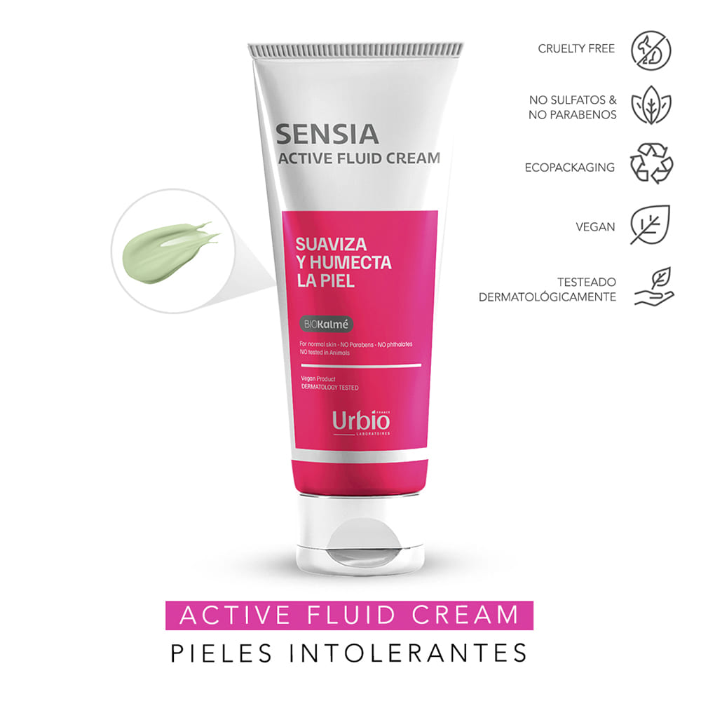 Crema facial Sensia Active Fluid para piel sensible 40 ml