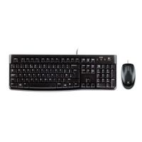 Kit Teclado + Mouse Logitech Desktop MK120 Negro