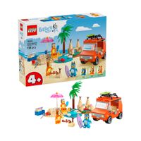 LEGO Bluey Beach Family Car Trip Toddler Learning 11202