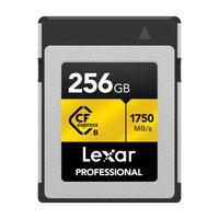 Memoria CFexpress Lexar Professional 256GB Type B - Gold Series R:1750mb-W:1500mb Fotobuy Store