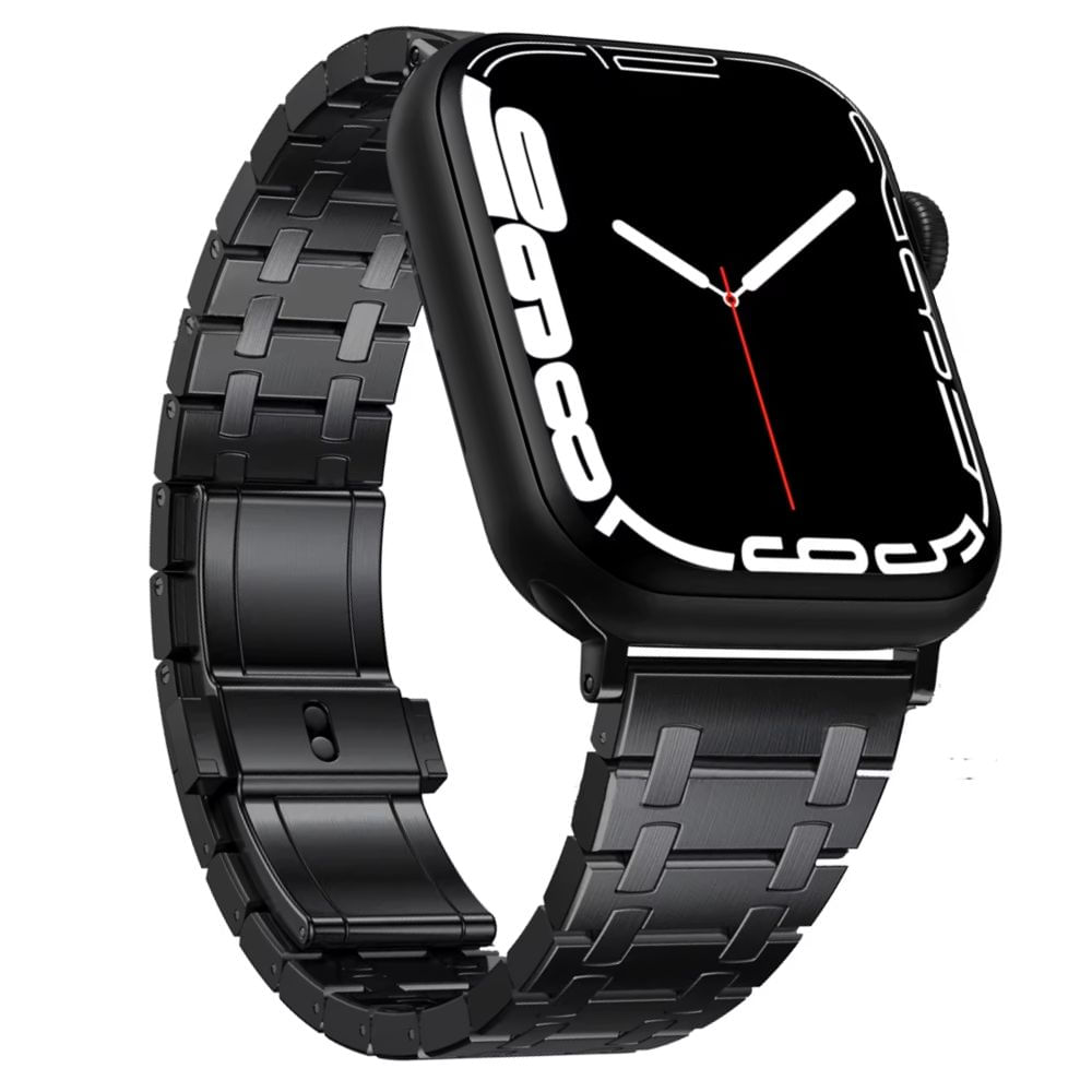 Correa Acero Inoxidable Cuadros para Apple Watch 46mm series 10 series 11