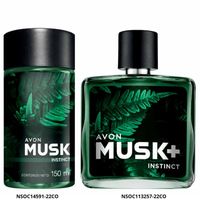 Set para Hombre Avon Musk Instinct Eau de Parfum y Colonia