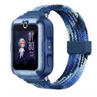 CORREA DE NYLON TRENZADO PARA HUAWEI WATCH KIDS 4 PRO AZUL