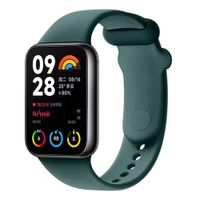 CORREA DE GOMA PARA XIAOMI SMART BAND 9-8 PRO VERDE MUSGO