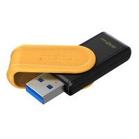 Memoria Flash USB Kingston DataTraveler Exodia S, 256Gb, interfaz: USB 3.2 Gen 1, Amarillo