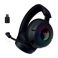 Audifonos gamer Razer Kraken v4 70h wireless / BT / USB-A THX 9 ZONAS CHROMA BLACK