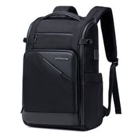 Mochila Hombre Arctic Hunter 0675 Viaje Laptop Negro