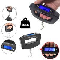 Balanza de Mano Digital Lcd 10g - 50kg Bascula Profesional Maletas