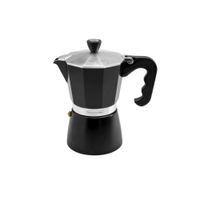 Cafetera Expresso Italiana Tramontina de Aluminio Negro 320 ml - Con Mango de Nylon 61768020 (MUNDO