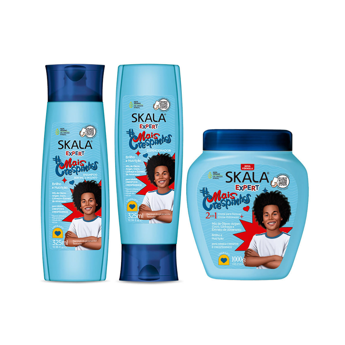 Pack Mais Crespinhos Kids - Skala Expert