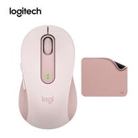Mouse Logitech Signature M650 Rose + Mouse Pad Mouse Antisalpicaduras