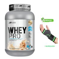 PROTEÍNA WHEY PRO 1.1 KG COOKIES + MUÑEQUERA