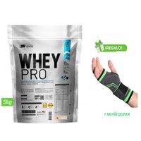 PROTEÍNA WHEY PRO 5 KG COOKIES + MUÑEQUERA