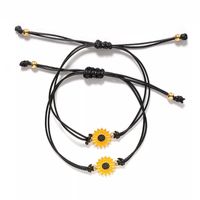 Set x 2 pulseras girasoles para mejores amigos