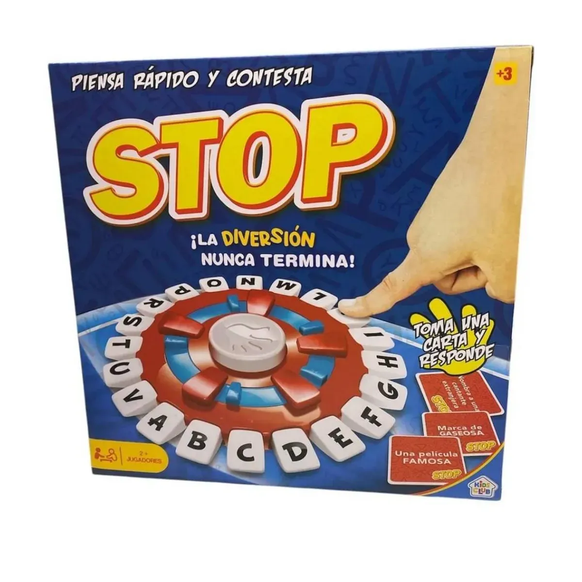 Juego de Mesa Stop Rojo