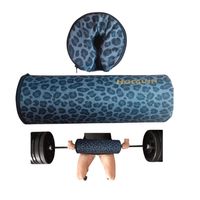 Almohadilla Extra Gruesa Para Barra Empuje Cadera Hip Thrust Camuflado Plomo Manchas
