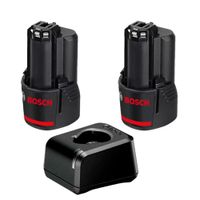 Kit 2 Baterías 2.0 Ah + Cargador Bosch 12V