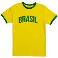 Polo Manga Corta Brasil SINGULAR (Tallas Disponibles S, M, L, XL)