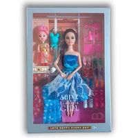 Muñeca Articulable Princesa Fashion Girl con Accesorios