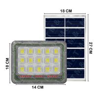 Reflector Led Solar Bossney BS-L3536 50W Panel Solar