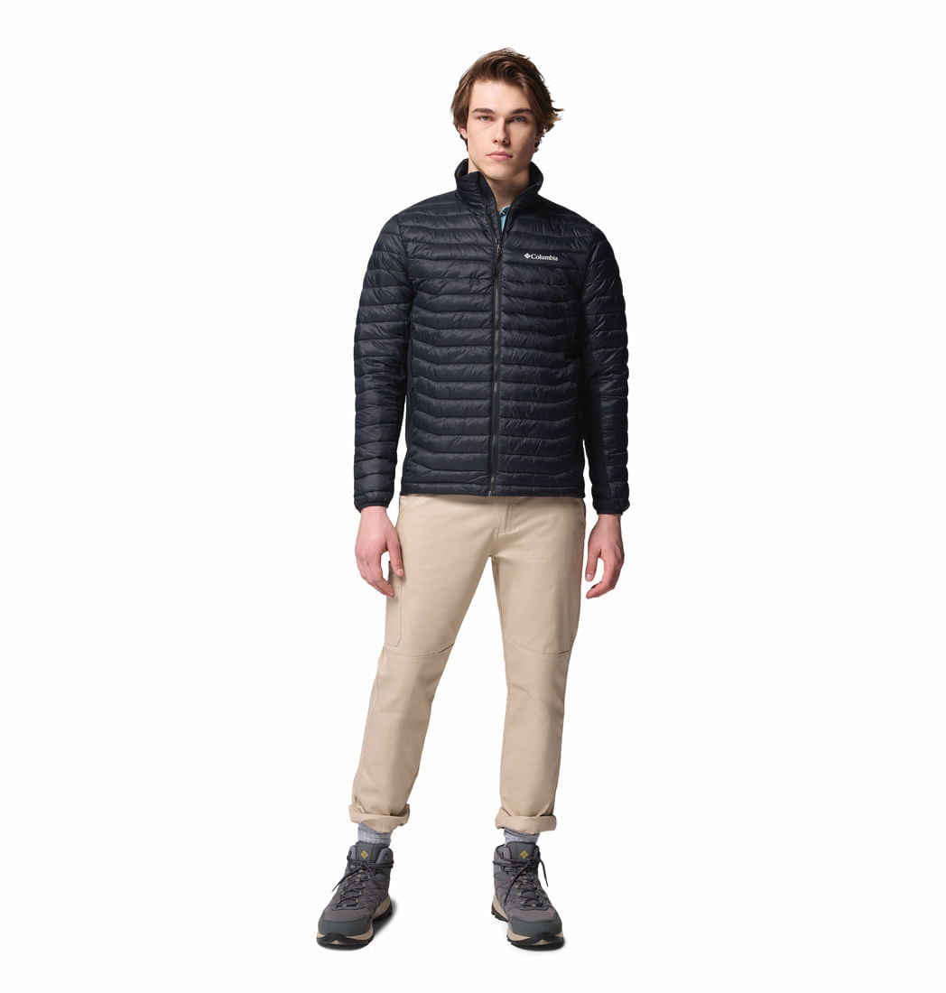 Casaca Para Hombre Sintetica Powder Pass™ Negra Vestuario