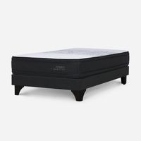 Cama Europea Tempo Plus Grafito 2 Plazas