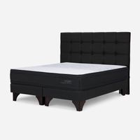 Dormitorio Europeo Tempo Plus King Issey Grafito