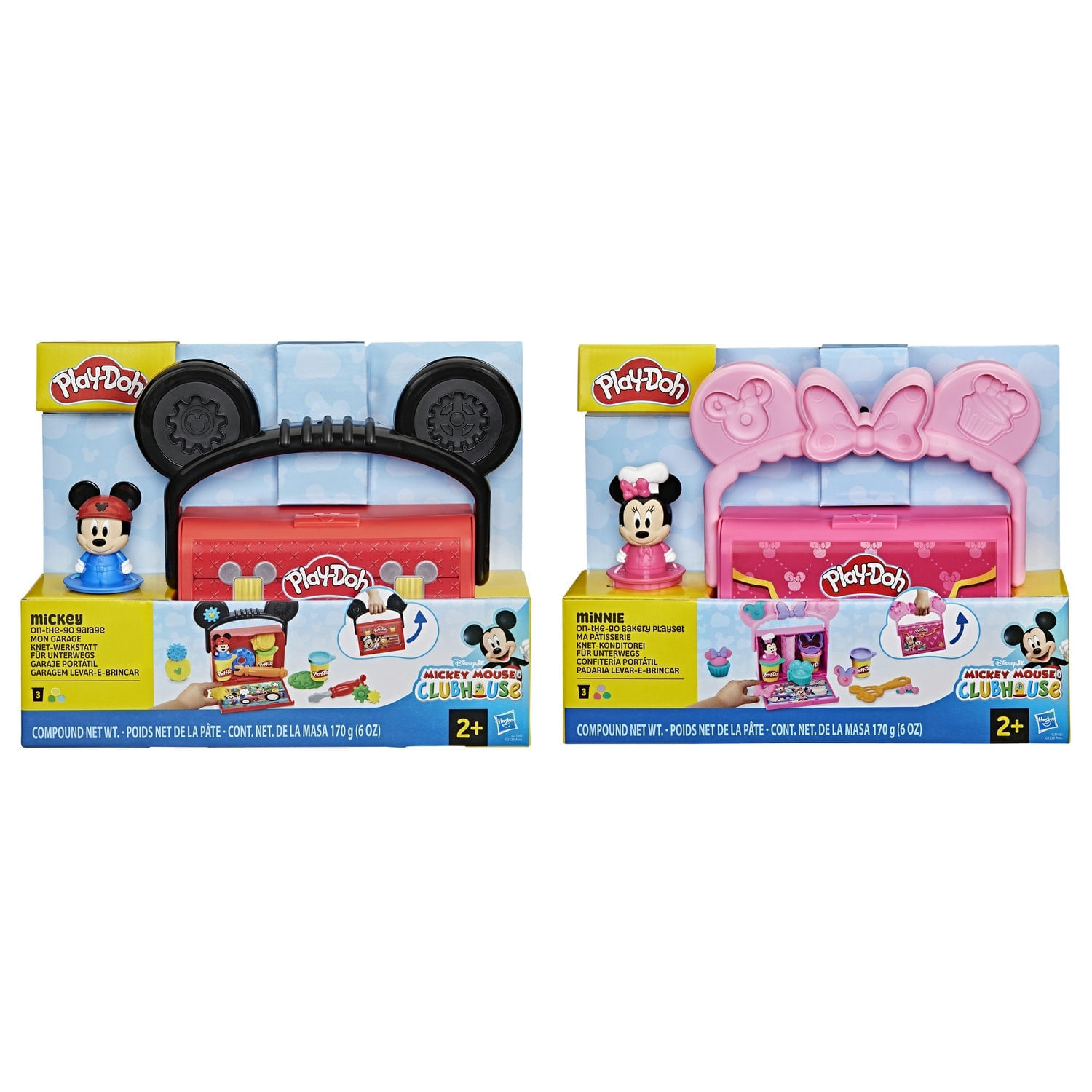 Set De Play Doh Disney Junior On The Go