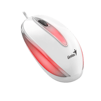 MOUSE GENIUS DX-MINI USB BLUEEYE RGB BLANCO