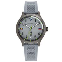 Reloj Nautica N83 Crissy Field NAPCFS914 Correa de Silicona y Dial Gris