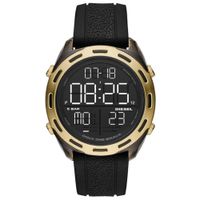 Reloj Diesel Crusher DZ1901 Digital Correa de Silicona Negro