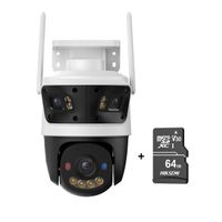 Cámara seguridad IMOU Cruiser Triple Lente 11MP + SD64 GB Lente FIjo y PT Exterior