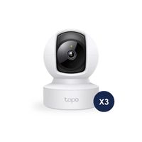 Kit de 3 Cámara de seguridad Tapo C222 2K QHD 4MP para interiores