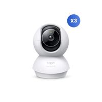 Kit de 3 Cámara de seguridad Tapo C230 para interior 3K 5MP con visión nocturna