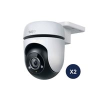 Kit de 2 Cámara de seguridad Tapo C510W 2K Wifi Exterior 360° - Tp-Link