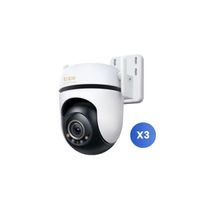 Kit de 3 Cámara de Seguridad Tapo C530WS 3K 5MP para exterior - Tp-Link