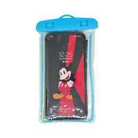 FUNDA BOLSA PROTECTORA DE AGUA PARA CELULAR CELESTE