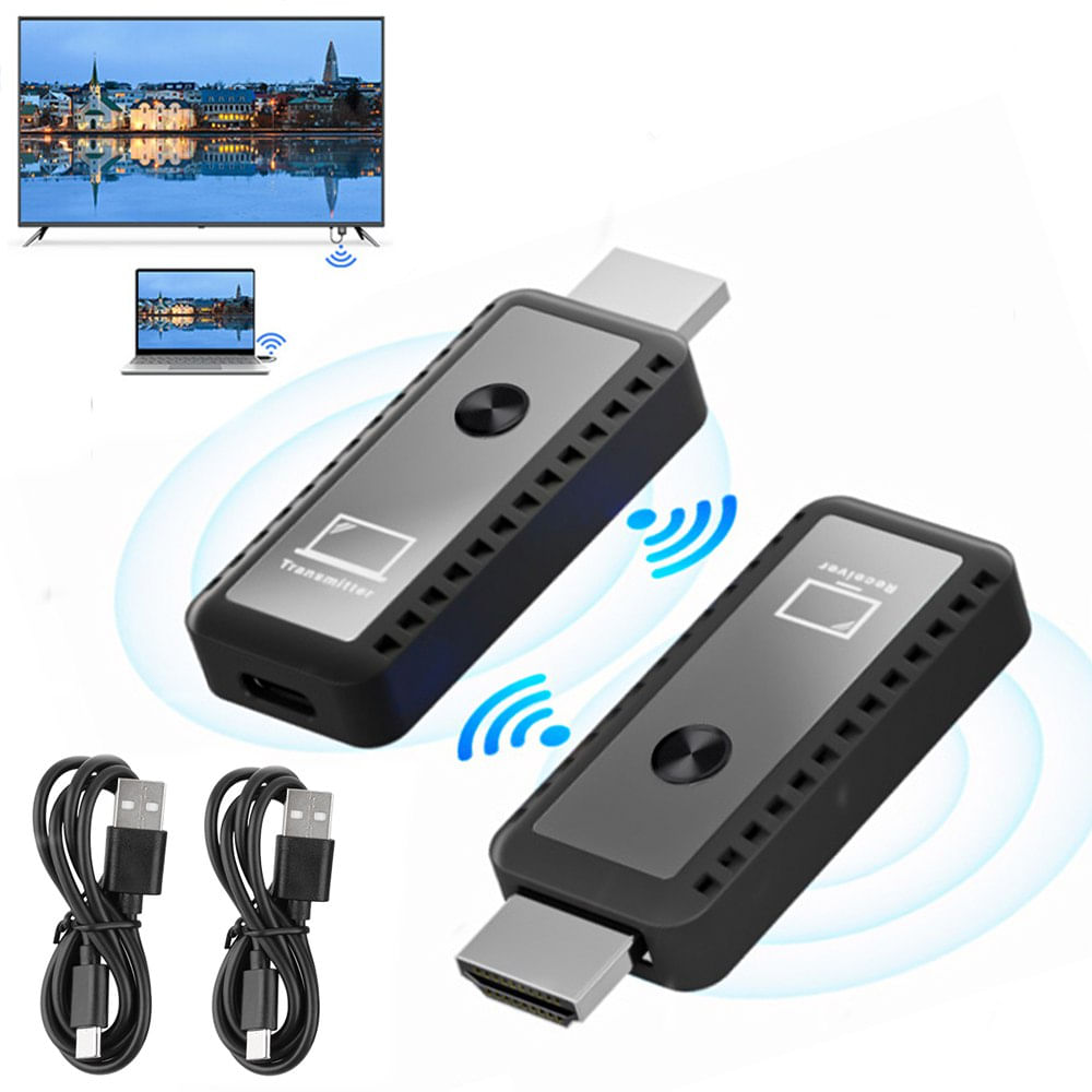 Extender Hdmi Inalámbrico 30 Metros Emisor Y Receptor Video