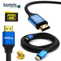 Cable HDMI 2.0 5 Metros SANTOFA Ultra HD 3D 4K 60hz 2160P PVC