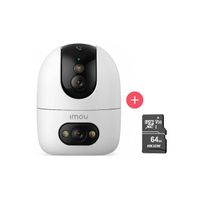 Cámara seguridad WiFi Interior IMOU Ranger Dual 10MP + Micro SD 64GB Doble Lente y Movimiento Pan/Ti