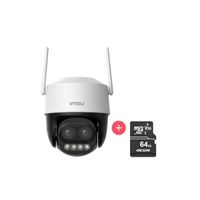 Cámara de Seguridad Exterior Cruiser Z 3K + Micro SD 64GB 360° con Detección Inteligente