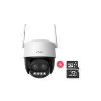 Cámara de Seguridad Exterior Cruiser Z 3K + Micro SD 128GB 360° con Detección Inteligente