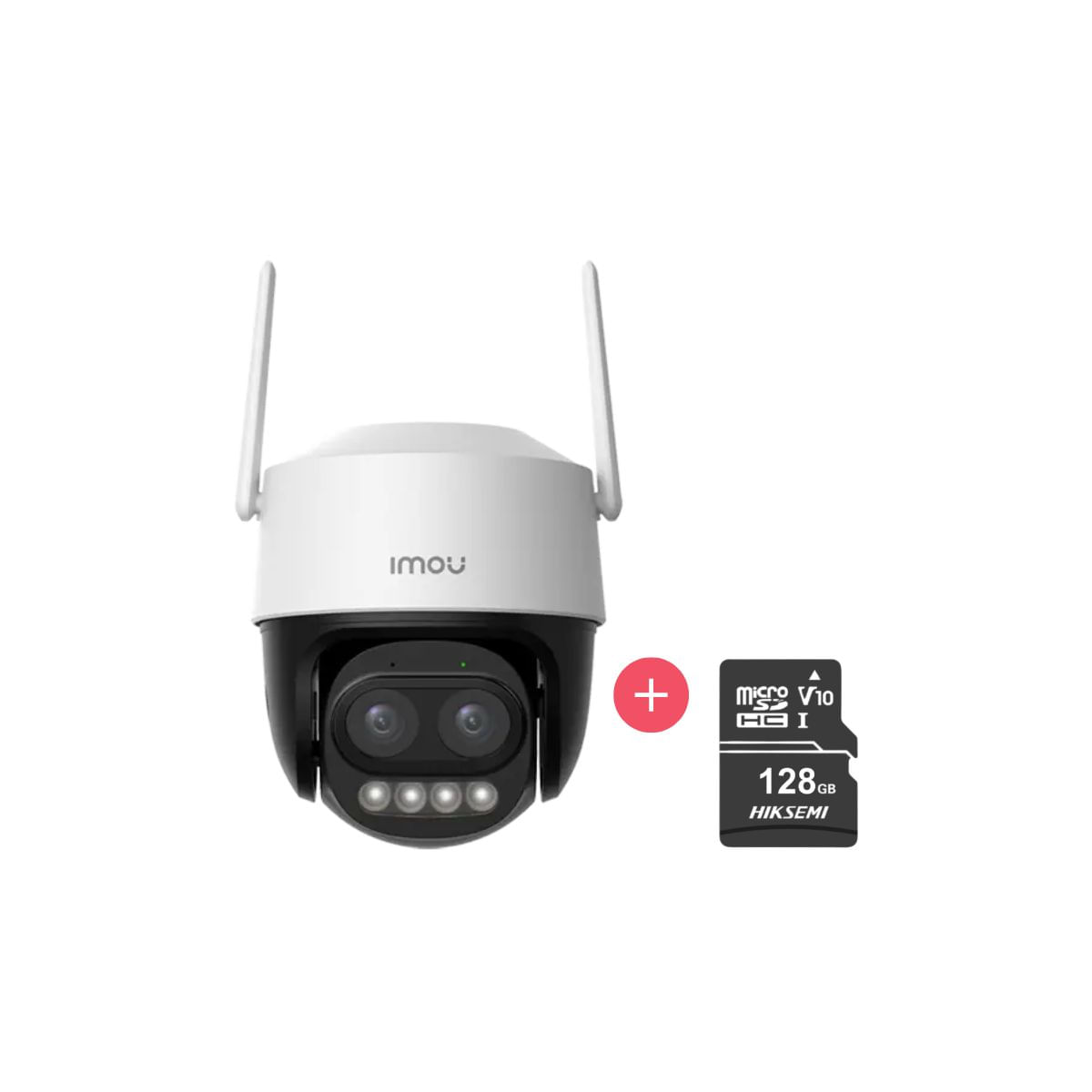 Cámara de Seguridad Exterior Cruiser Z 3K + Micro SD 128GB 360° con Detección Inteligente