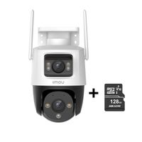Cámara seguridad IMOU Cruiser Dual 5MP + 5MP + Micro SD 128GB 360° Externa Full color