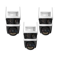 Kit de 3 Cámara seguridad IMOU Cruiser Triple Lente 3+3+5 MP Lente FIjo y PT Exterior