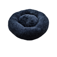 Cama Para Perros y Gatos Donut Lite Azul Talla M MD