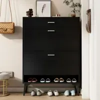 Zapatera Clásica Indiana color Negro TU MESITA